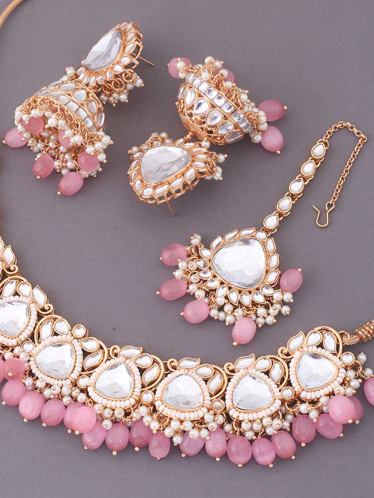 Blush Apurna Kundan Jewellery Set