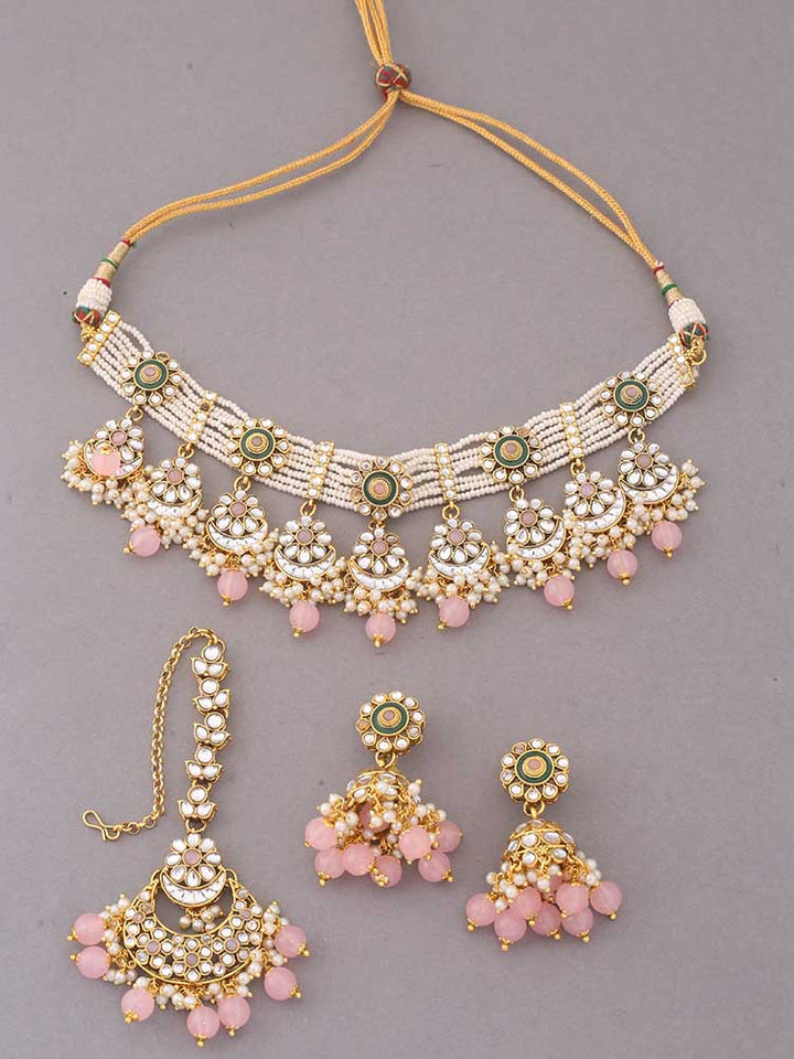 Blush Arnam Jewellery Set