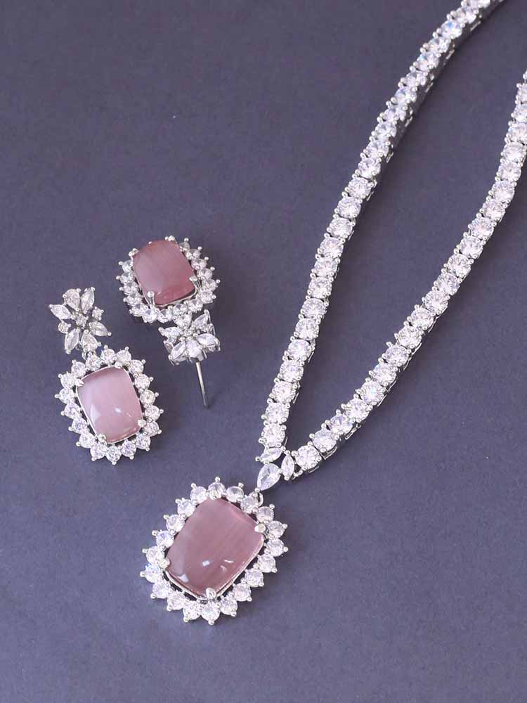 Blush Kaitlyn Pendant Set