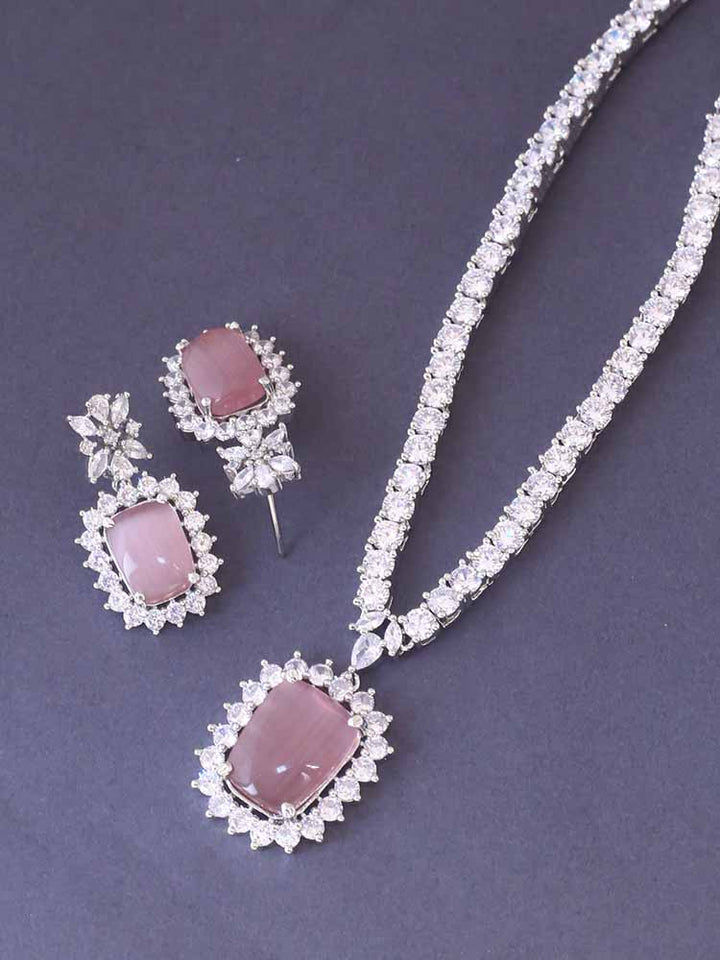 Blush Kaitlyn Pendant Set