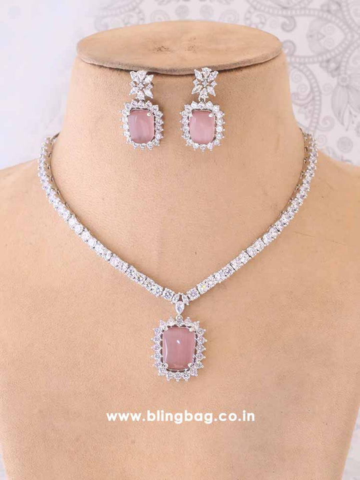 Blush Kaitlyn Pendant Set
