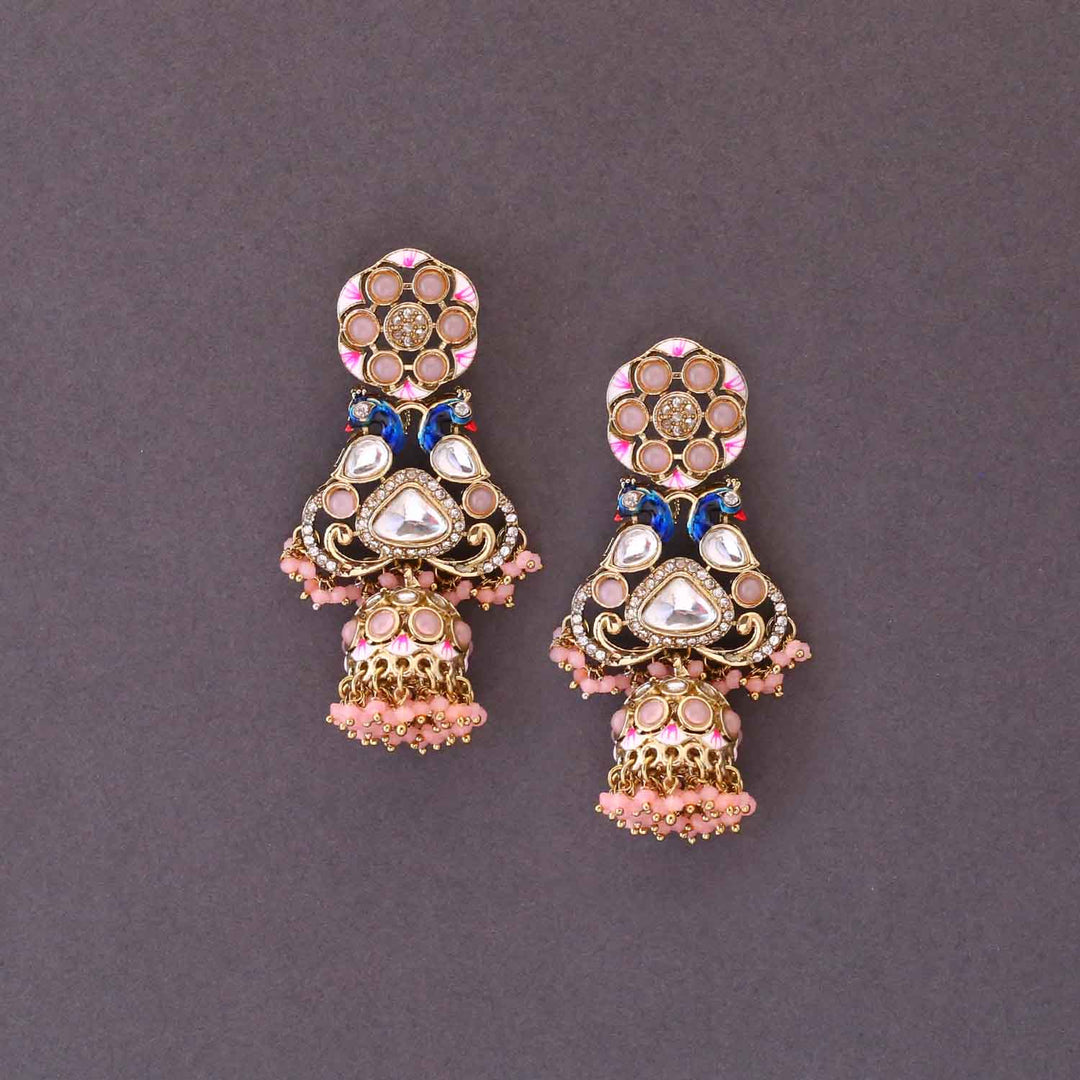 Blush Bhagya Jhumkis