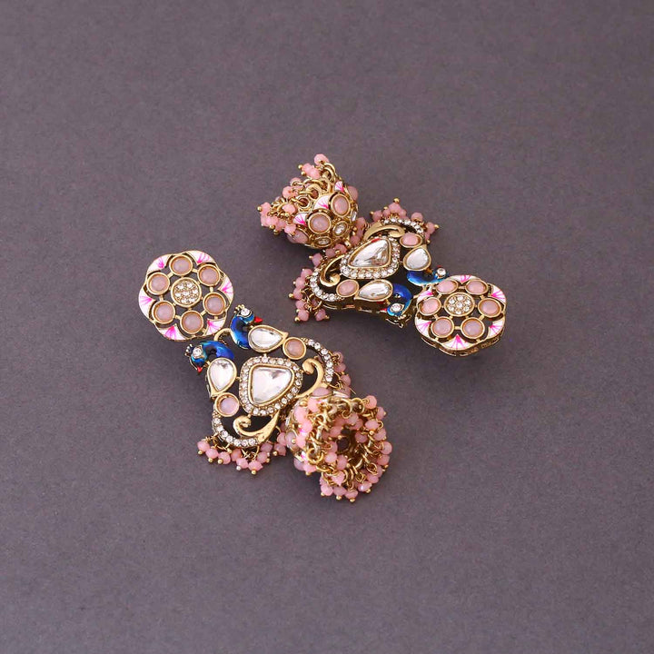 Blush Bhagya Jhumkis