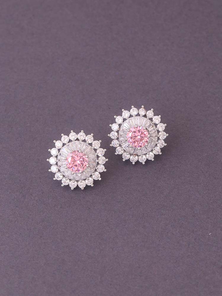 Blush Bridget Zirconia Studs
