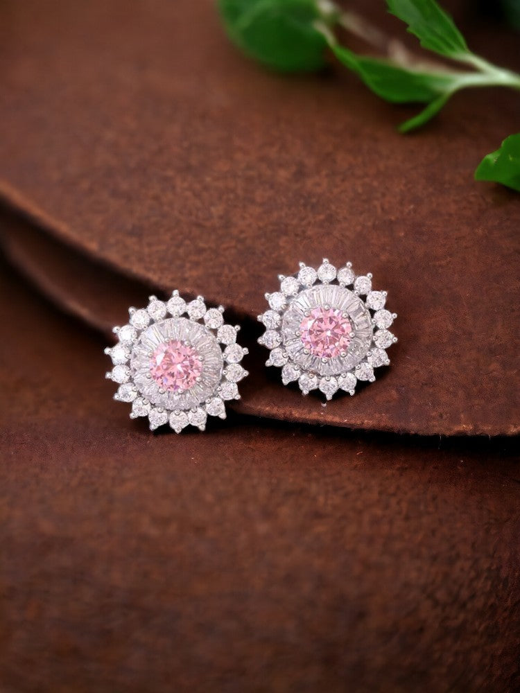 Blush Bridget Zirconia Studs