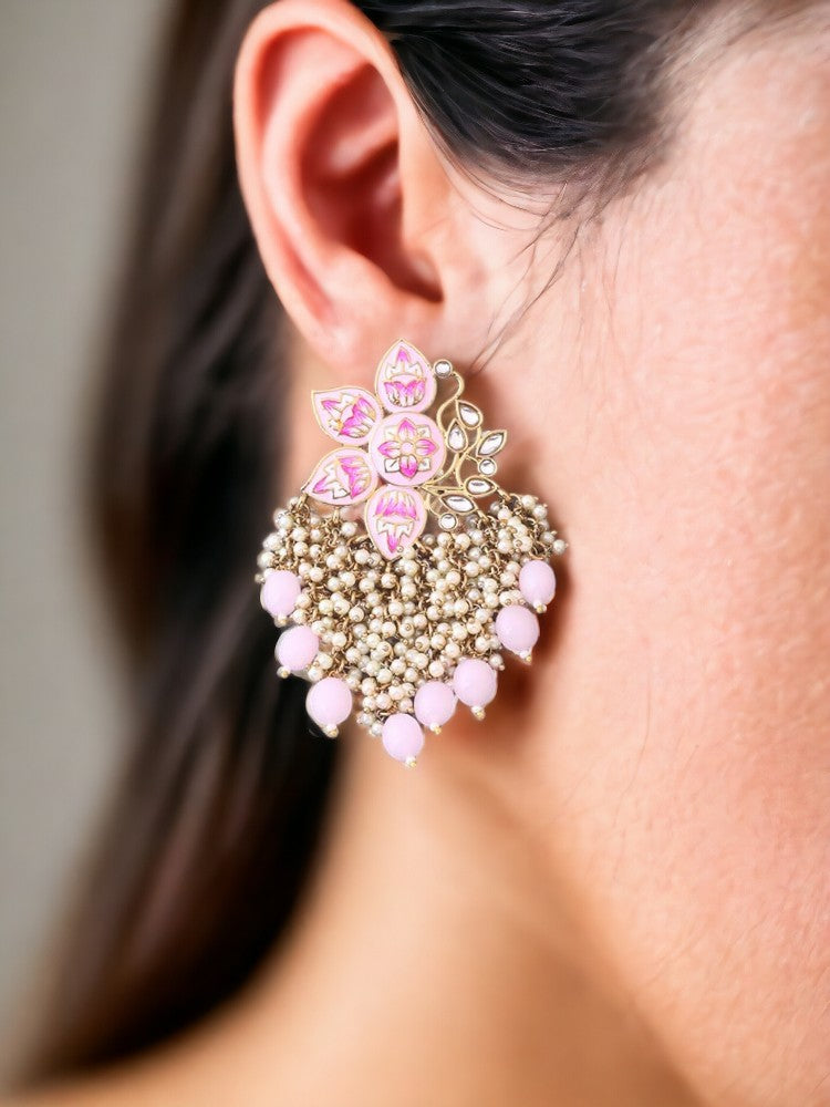 Blush Chakrika Danglers