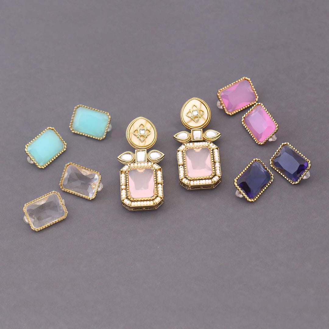 Multicolor Chaya Color Changeable Danglers