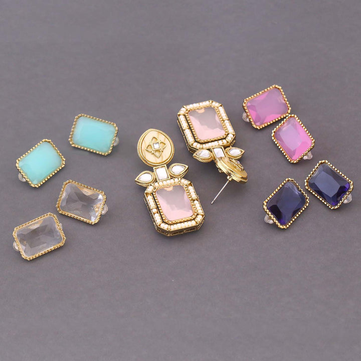 Multicolor Chaya Color Changeable Danglers