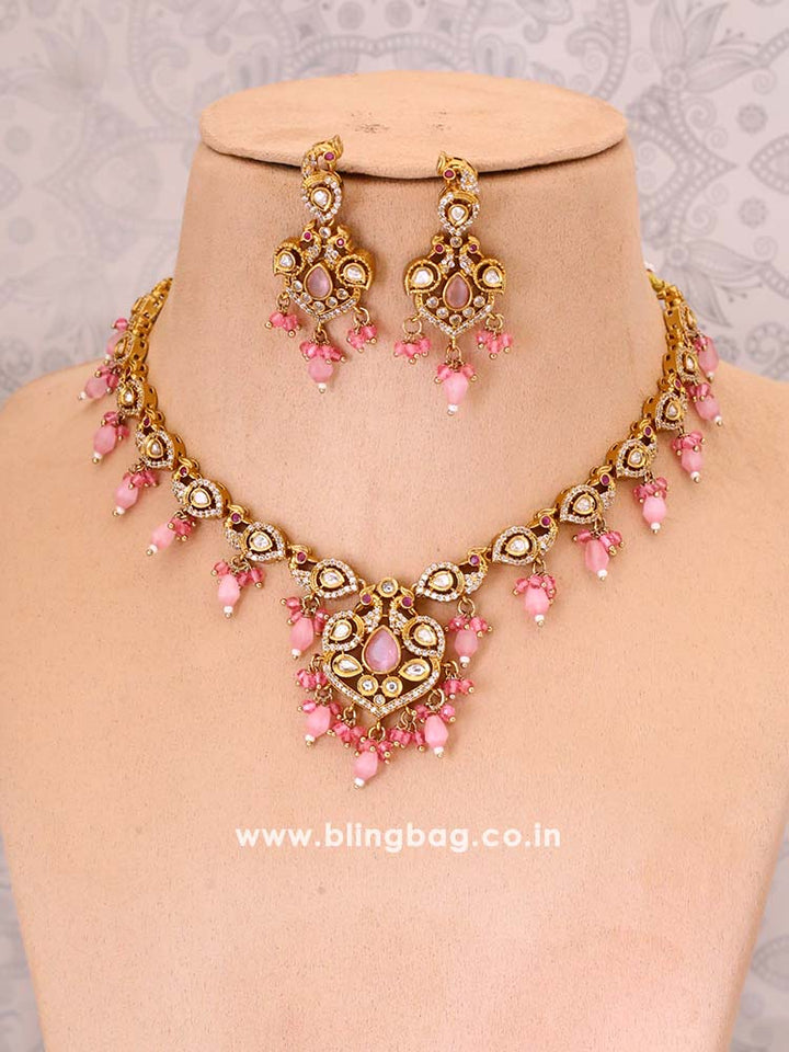 Blush Cyril Zirconia Jewellery Set