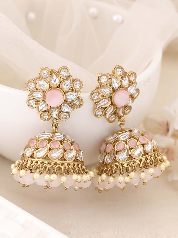 Blush Dokai Jhumkis