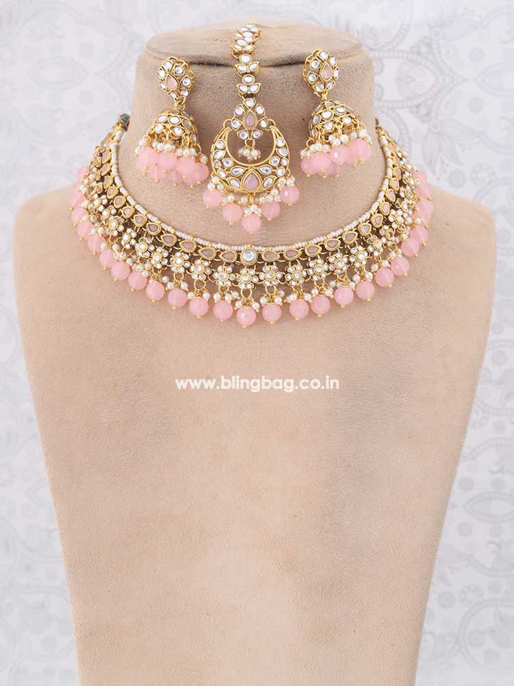 Blush Druki Jewellery Set