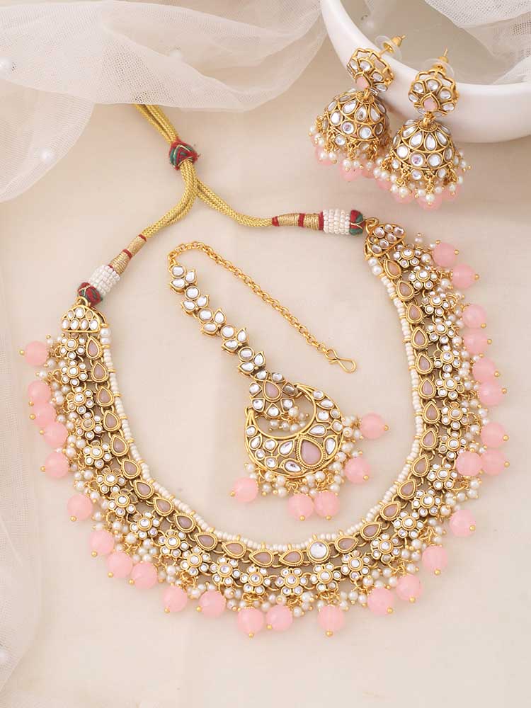Blush Druki Jewellery Set