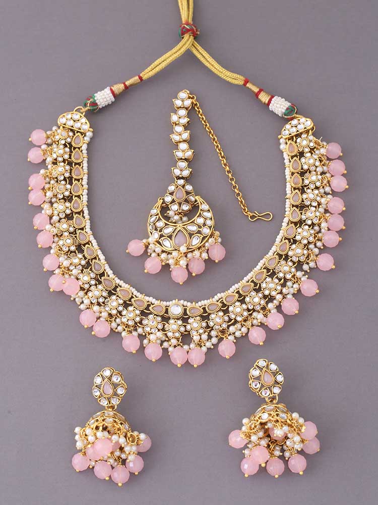 Blush Druki Jewellery Set