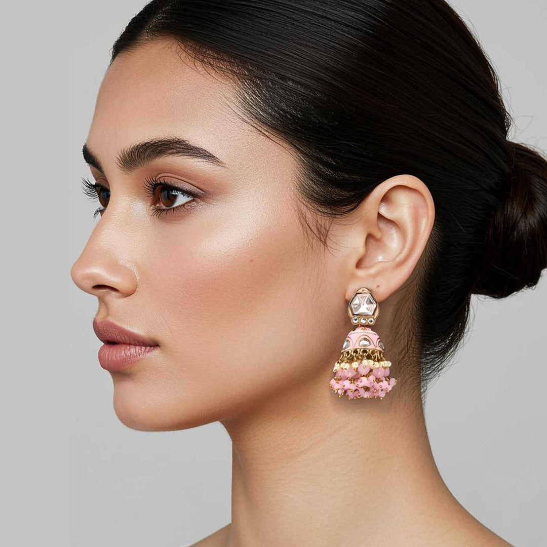 Blush Farheen Jhumkis