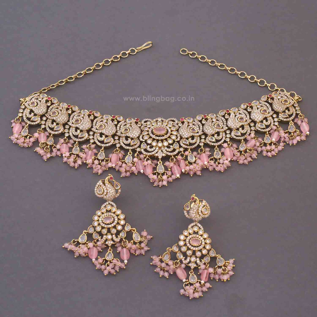 Blush Gisania Victorian Jewellery Set - New Arrival