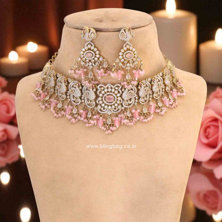 Blush Gisania Victorian Jewellery Set - New Arrival