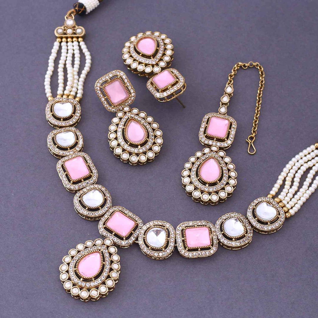 Blush Gisele Victorian Jewellery Set - New Arrival