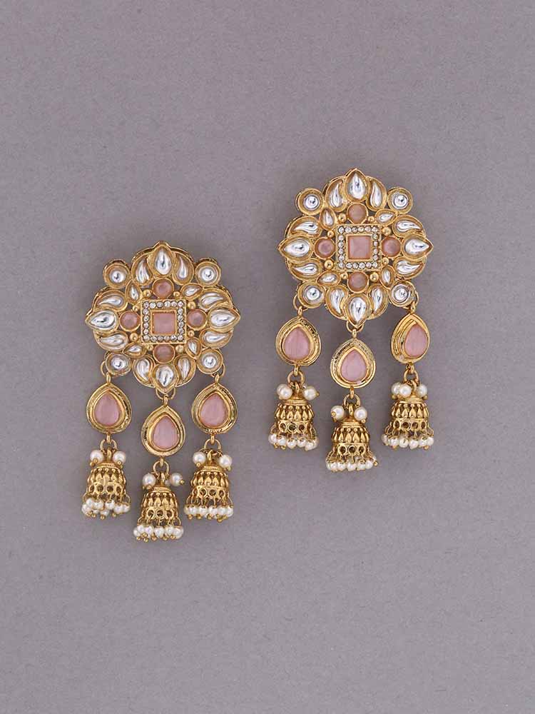 Blush Gitashri Ethnic Danglers
