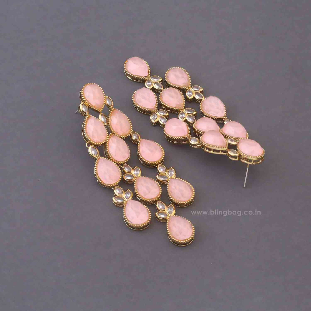Blush Gourangi Danglers