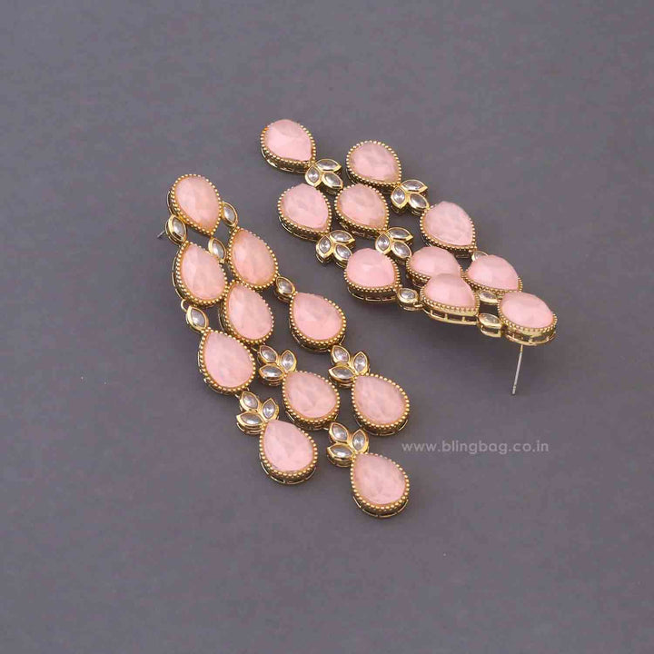 Blush Gourangi Danglers