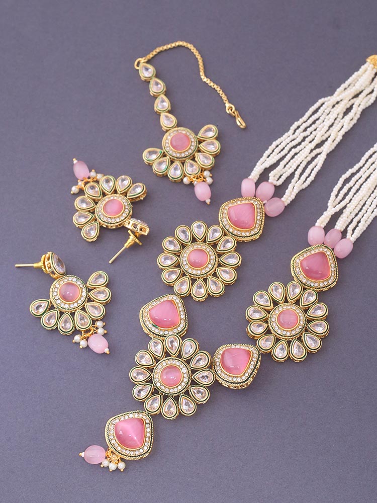 Blush Gungun Jewellery Set