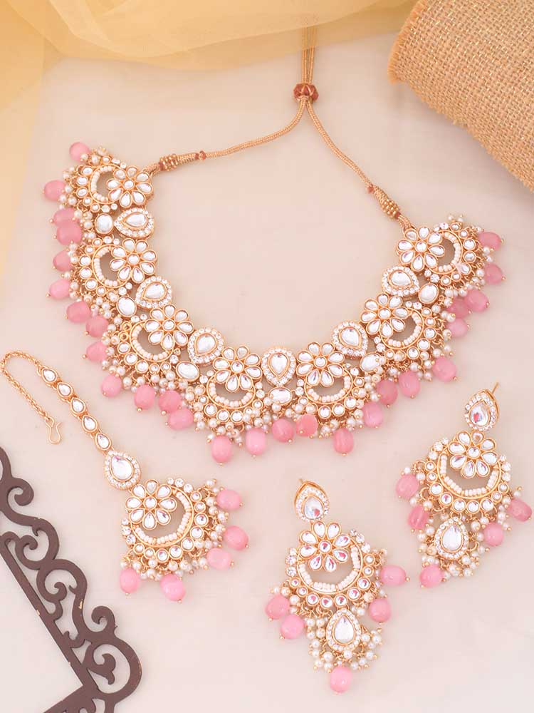 Blush Gyanti Jewellery Set