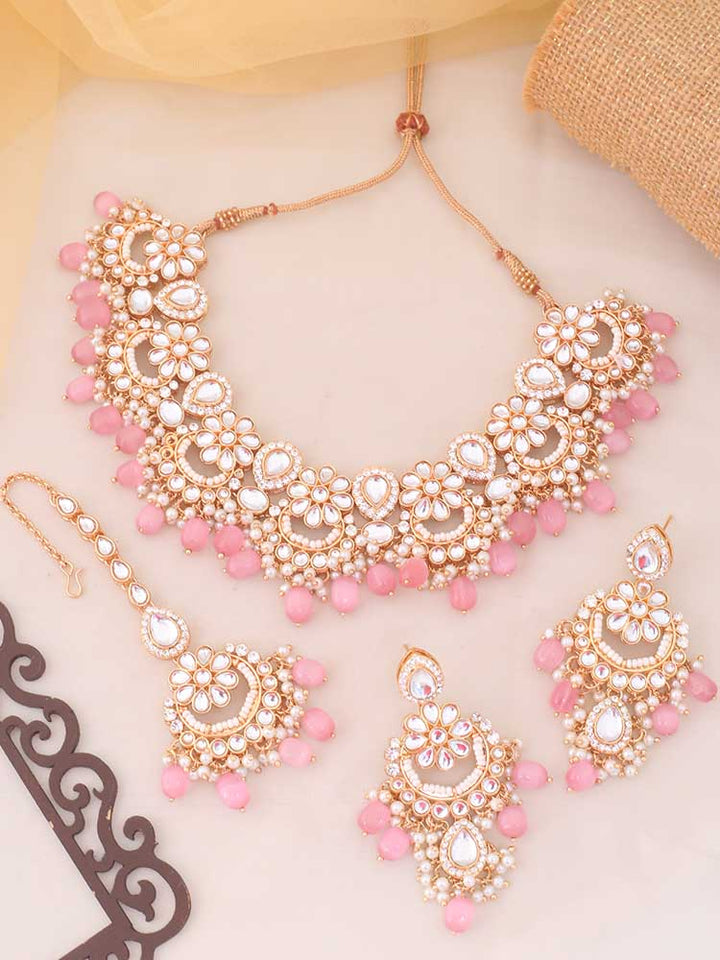 Blush Gyanti Jewellery Set