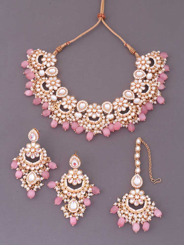 Blush Gyanti Jewellery Set