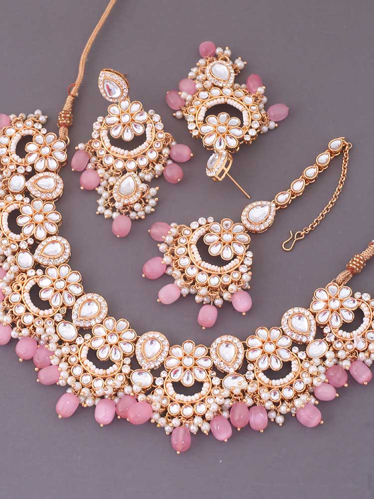 Blush Gyanti Jewellery Set