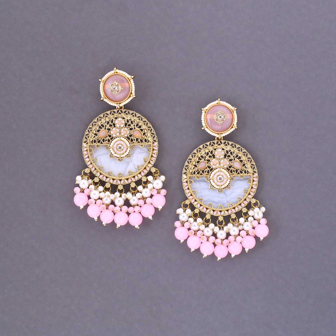 Blush Haniya Chandbalis