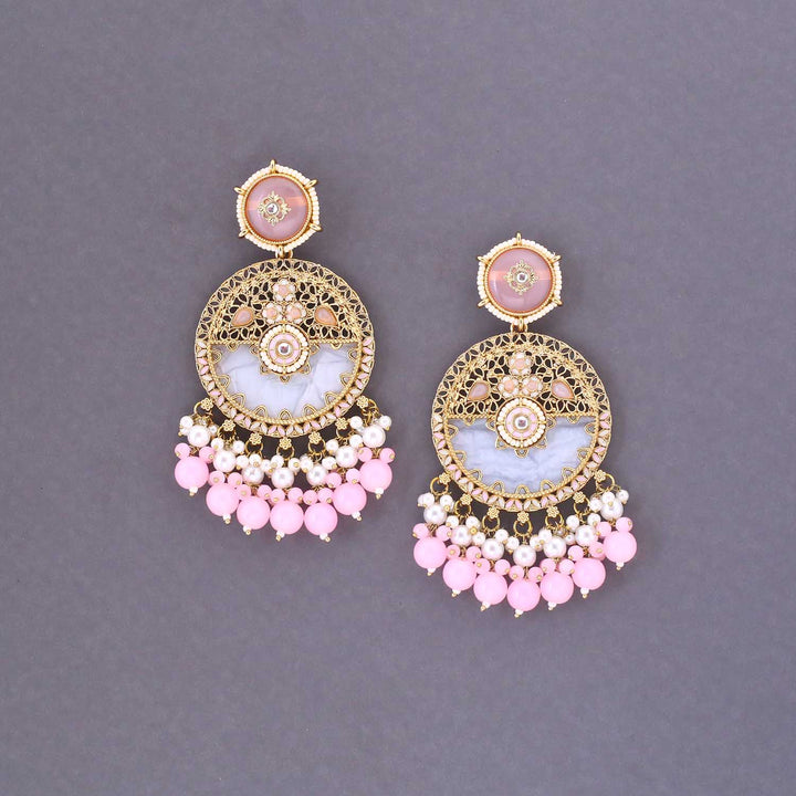 Blush Haniya Chandbalis