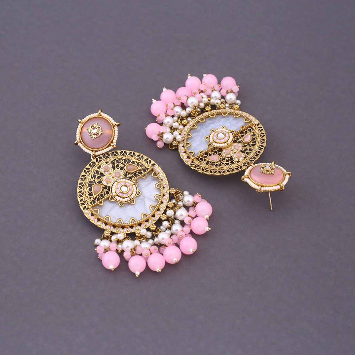 Blush Haniya Chandbalis