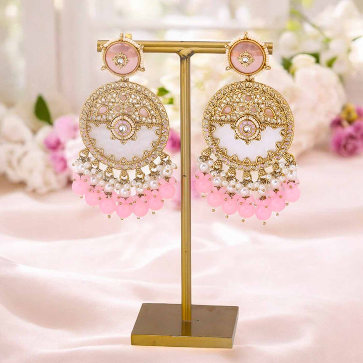 Blush Haniya Chandbalis