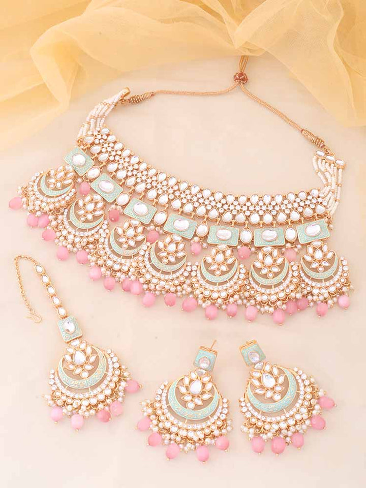 Blush Itkari Jewellery Set