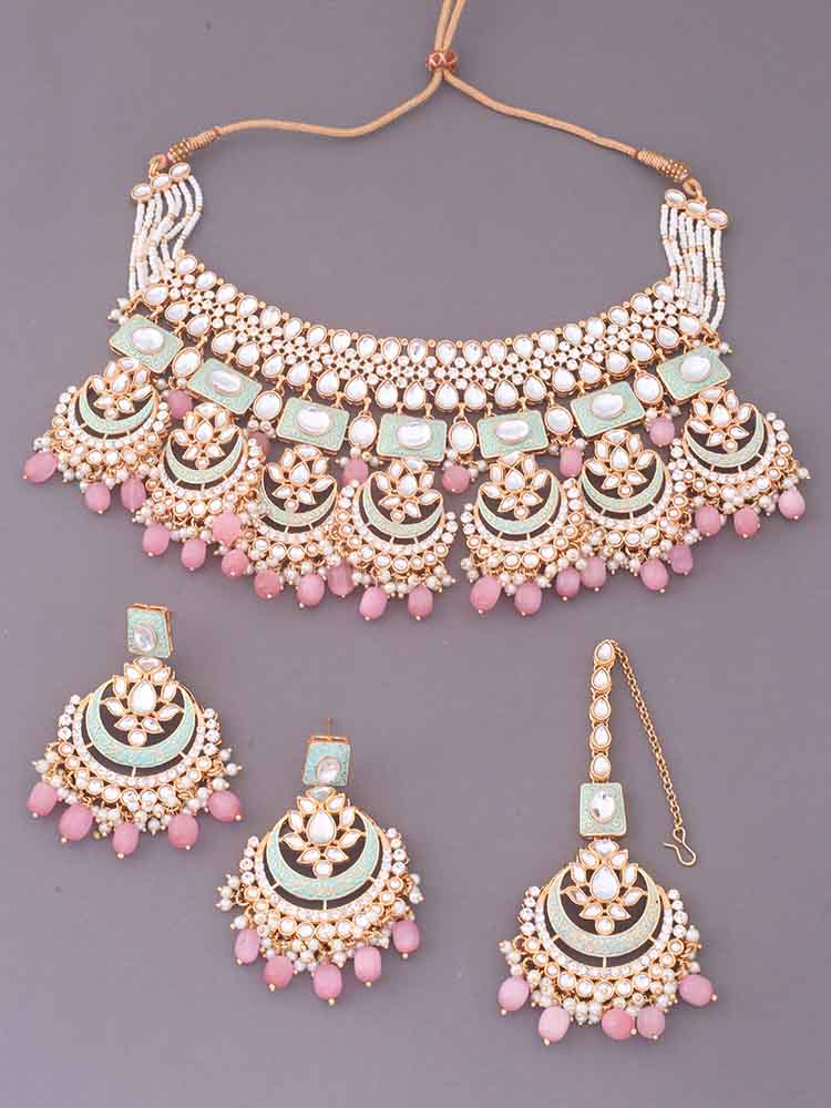 Blush Itkari Jewellery Set