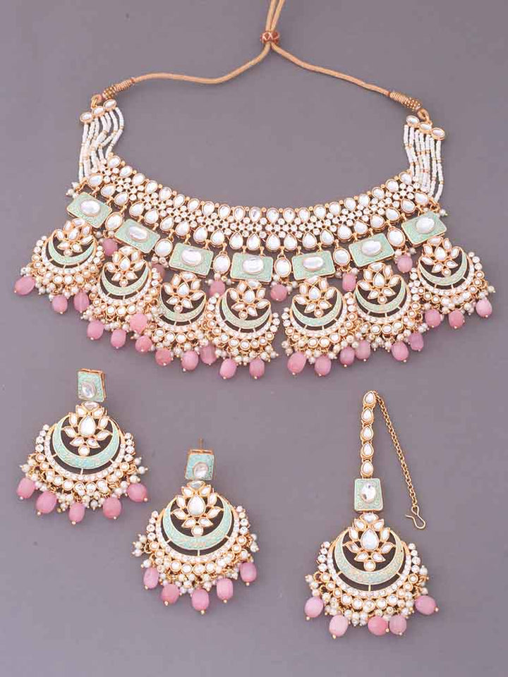 Blush Itkari Jewellery Set