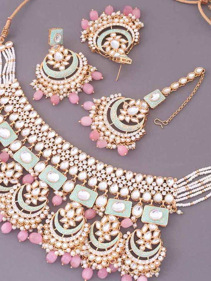Blush Itkari Jewellery Set