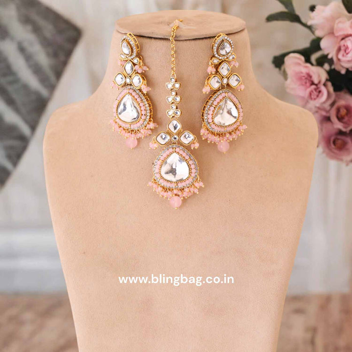 Blush Kairavi Kundan Jewellery Set