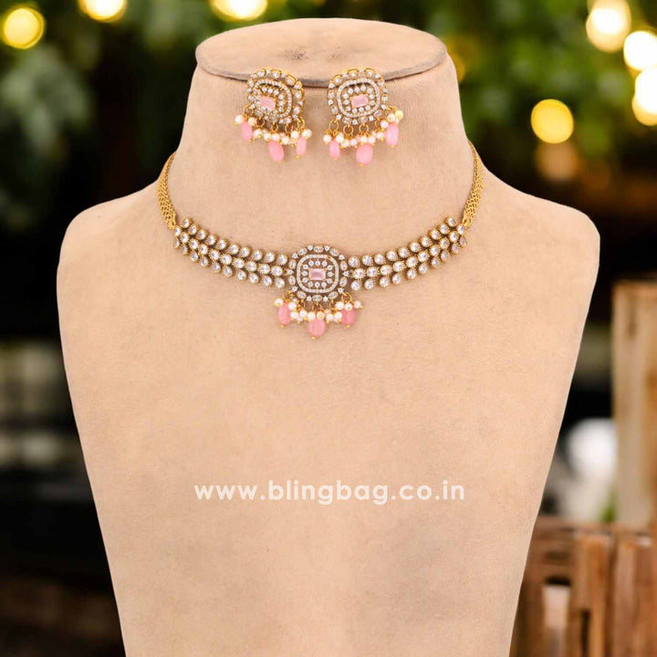 Blush Kanira Victorian Jewellery Set - New Arrival