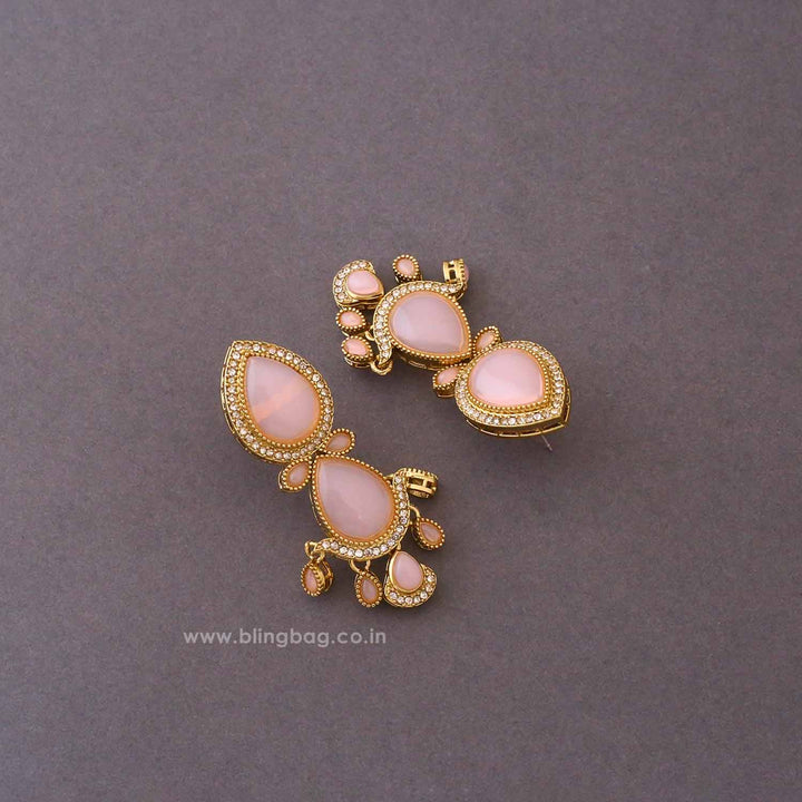 Blush Khyaati Danglers
