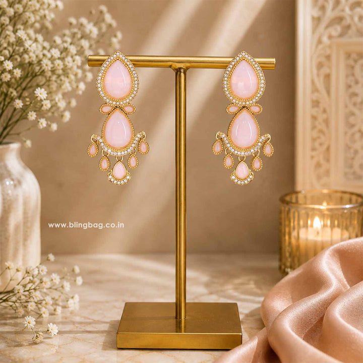 Blush Khyaati Danglers