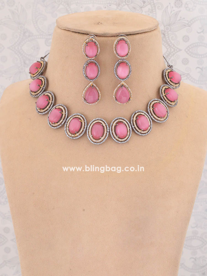 Blush Mallory Zirconia Jewellery Set
