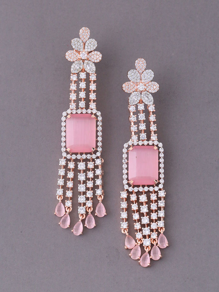 Blush Marine Zirconia Danglers