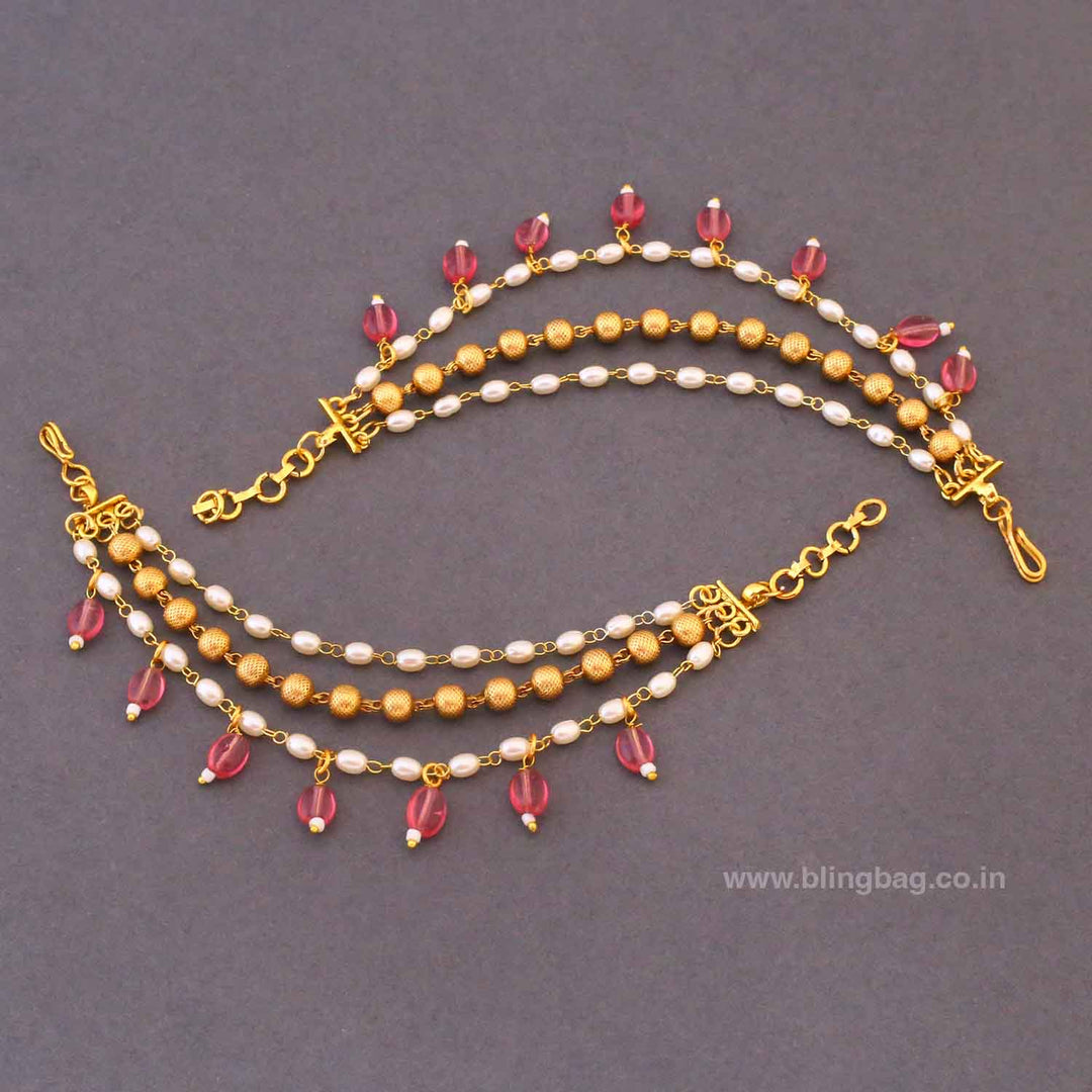 Blush Meekashi Antique Ear Chain