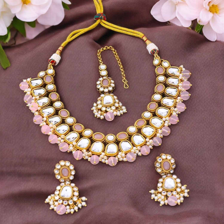 Blush Nagima Kundan Jewellery Set