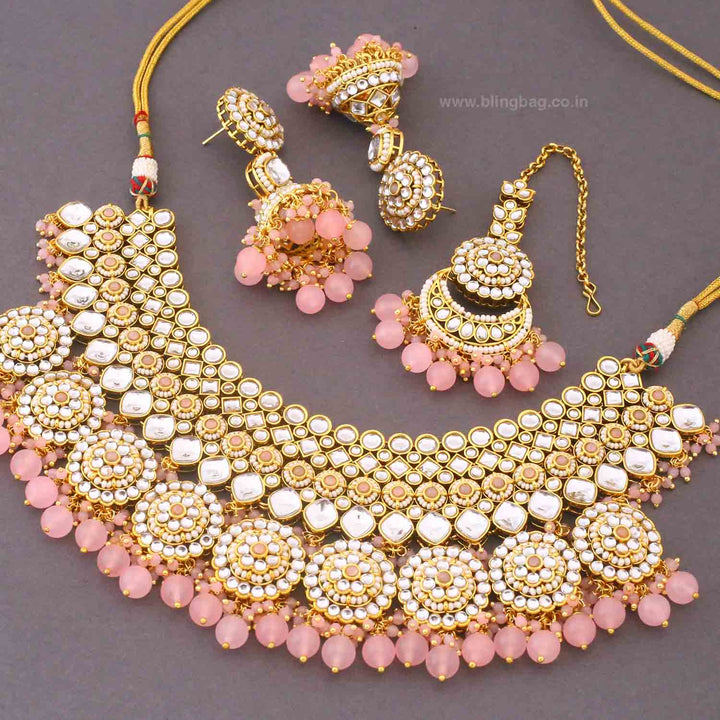 Blush Naisha Kundan Jewellery Set