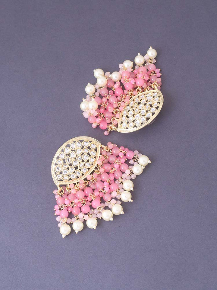 Coral Namniya Satrangi Danglers