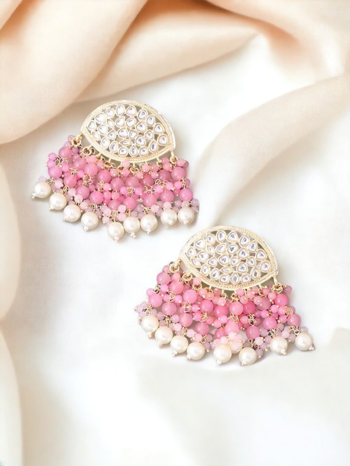 Coral Namniya Satrangi Danglers