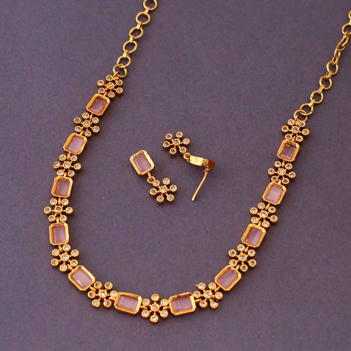 Blush Naumic Antique Jewellery Set - New Arrival