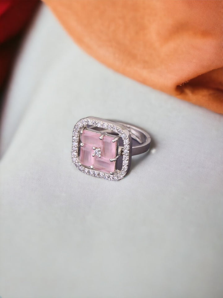 Blush Nevaeh Adjustable Ring